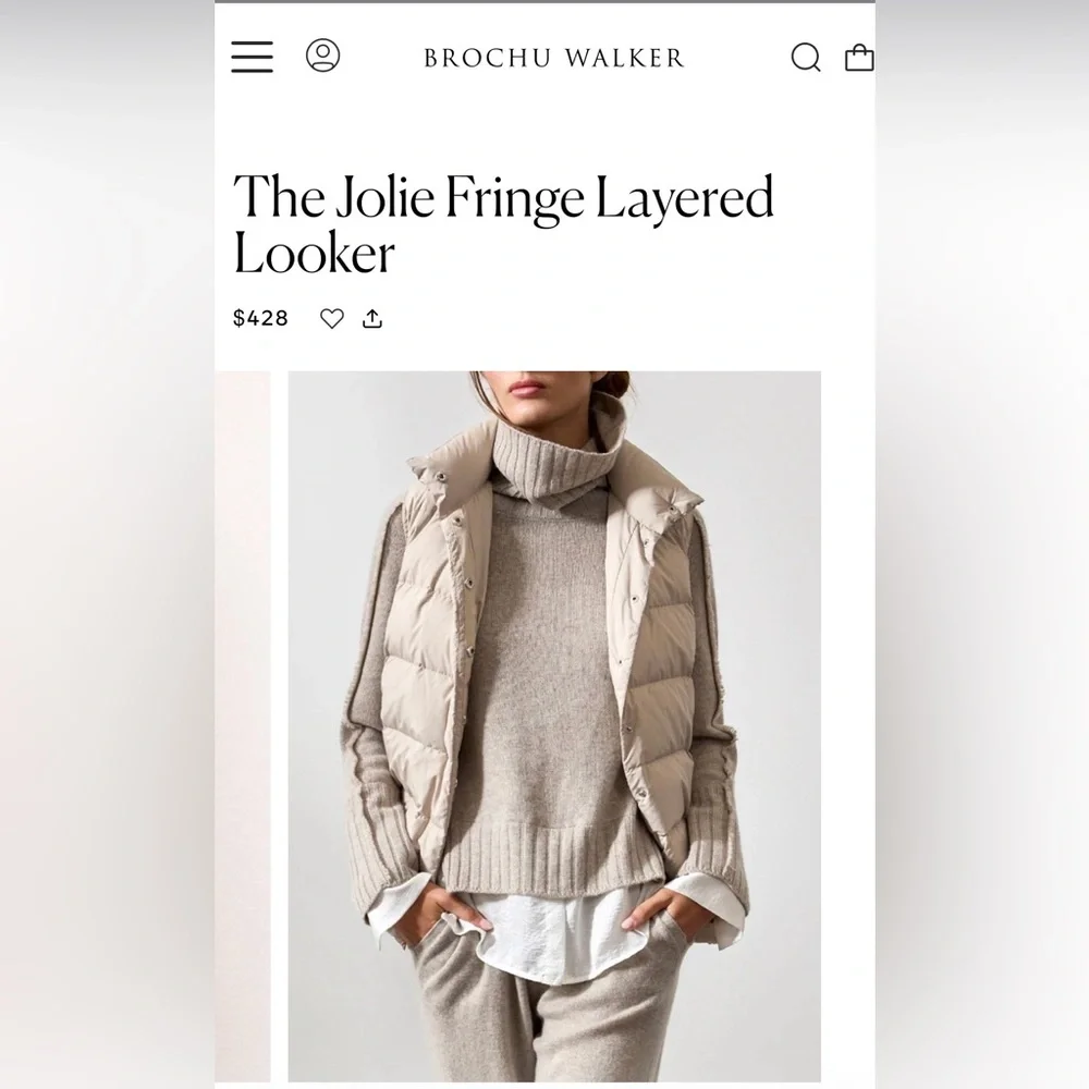 Brochu Walker Cowl Neck Sweater - Picture 2 of 8